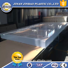 1220*2440 1500*2500mm swimming pool used clear 50mm plexiglass